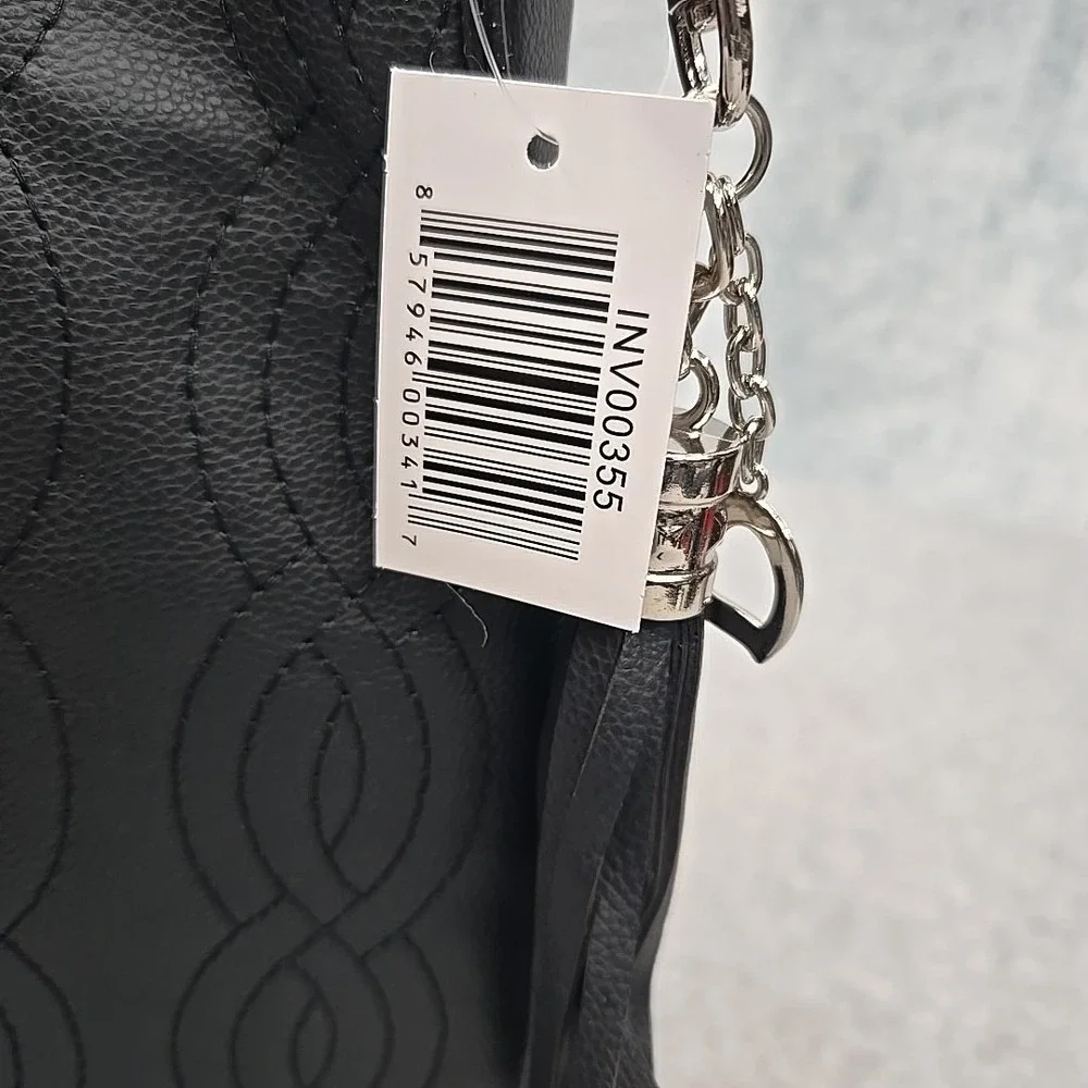 Bella Russo Black Hobo Bag Designer Purse‎ Shoulder Bag Everyday